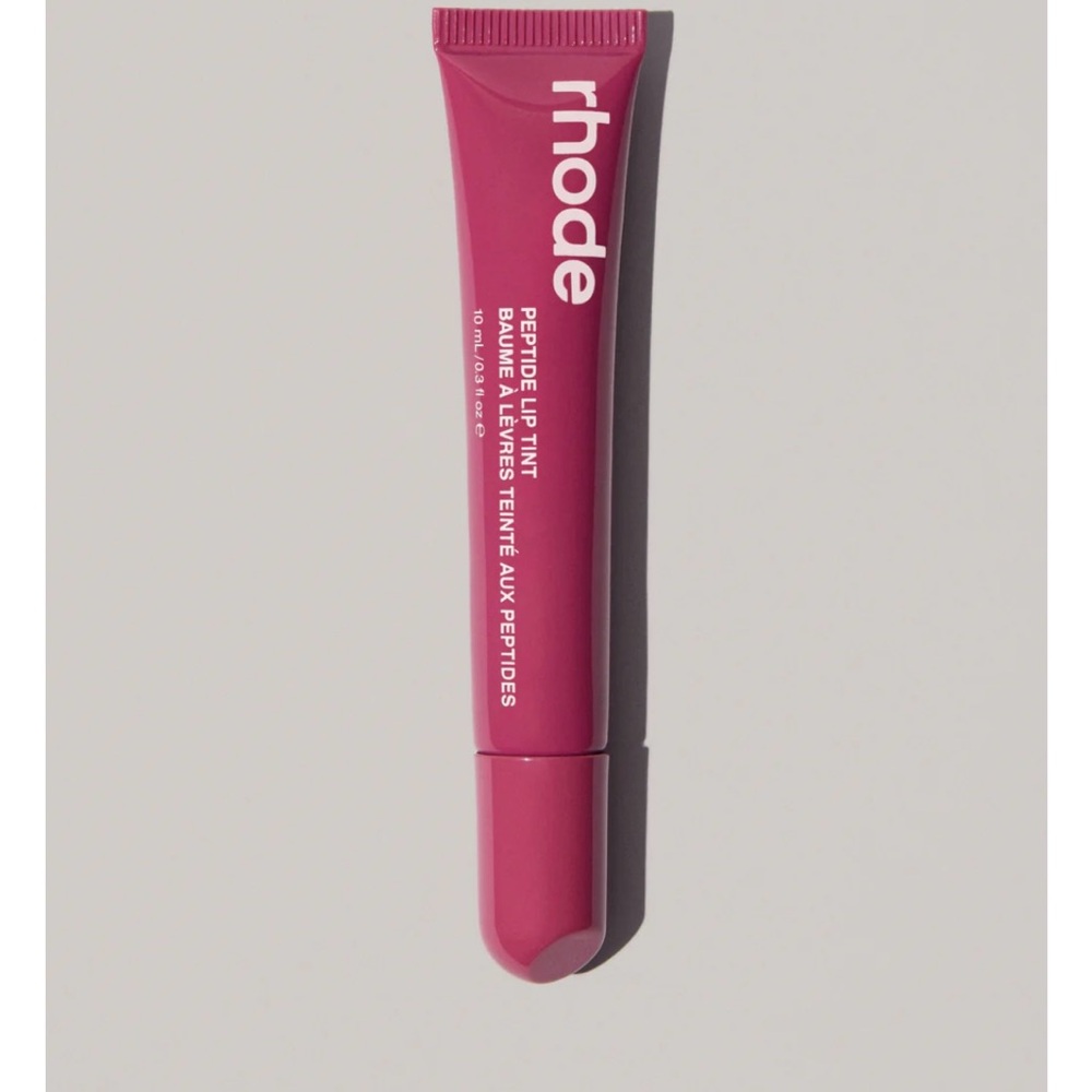 New No Box RHODE Peptide Lip Tint in Crushed Berry